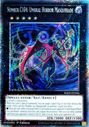 Number C104: Umbral Horror Masquerade (Platinum Secret Rare) [RA05-EN046] Platinum Secret Rare
