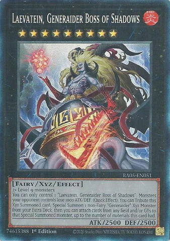 Laevatein, Generaider Boss of Shadows (Collector's Rare) [RA05-EN051] Collector's Rare