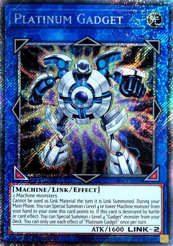 Platinum Gadget (Platinum Secret Rare) [RA05-EN054] Platinum Secret Rare