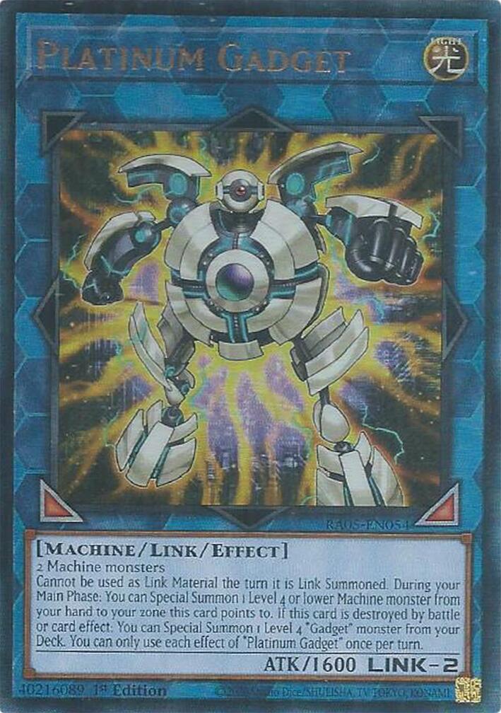 Platinum Gadget (Ultimate Rare) [RA05-EN054] Ultimate Rare