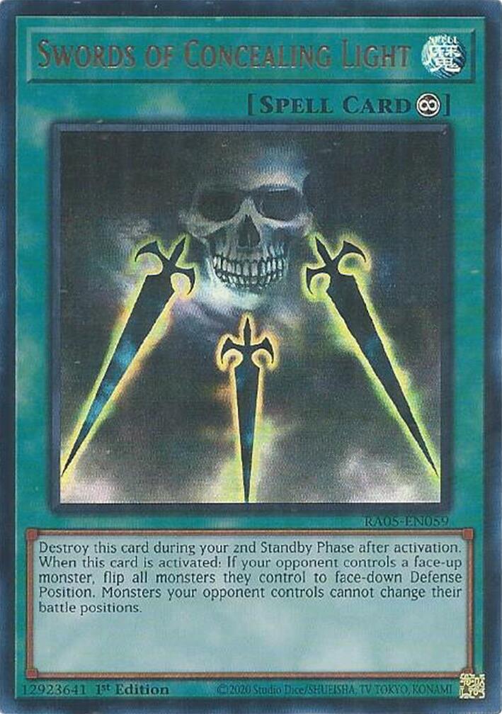 Swords of Concealing Light (Ultra Rare) [RA05-EN059] Ultra Rare