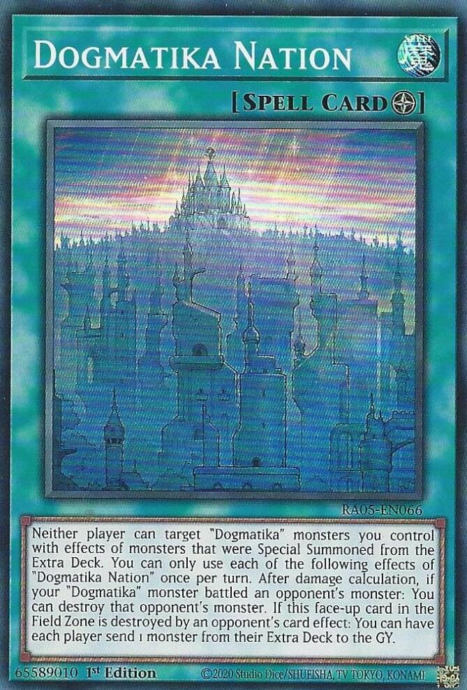 Dogmatika Nation [RA05-EN066] Super Rare