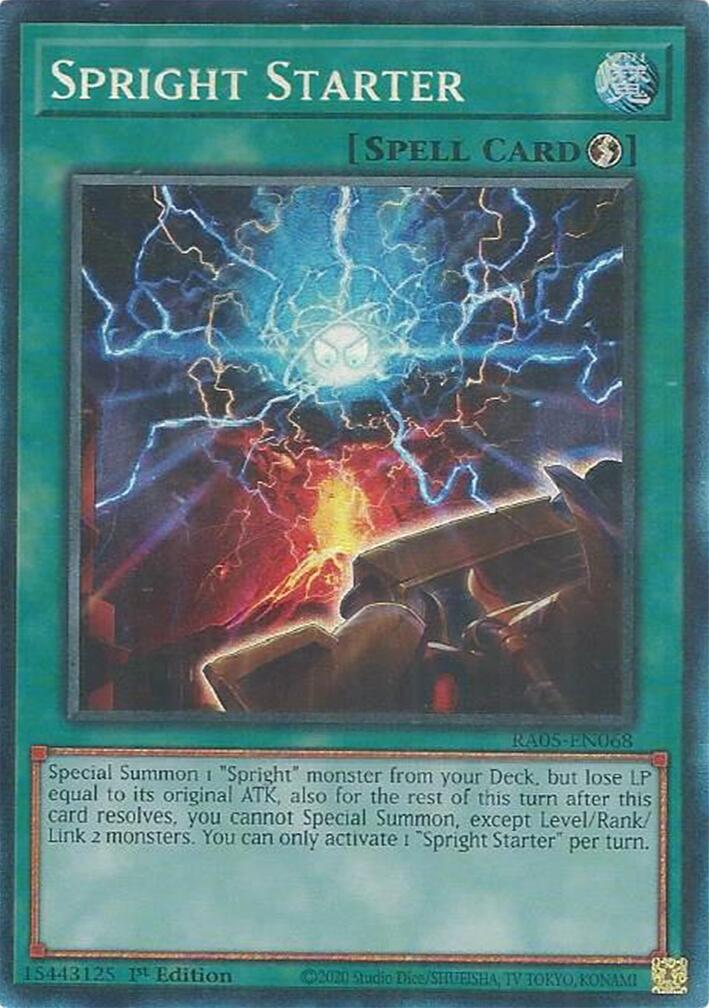 Spright Starter (Collector's Rare) [RA05-EN068] Collector's Rare