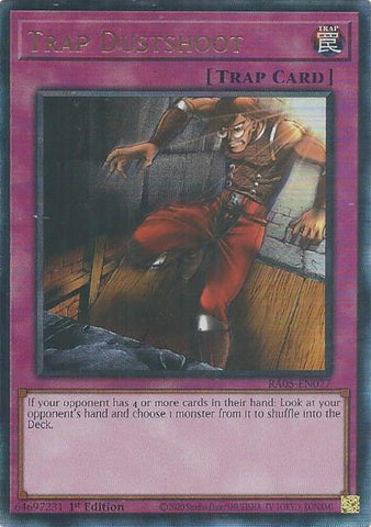 Trap Dustshoot (Ultimate Rare) [RA05-EN077] Ultimate Rare