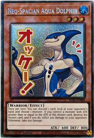 Neo-Spacian Aqua Dolphin (Starlight Rare) [RA05-EN088] Starlight Rare