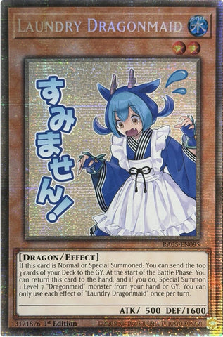 Laundry Dragonmaid (Starlight Rare) [RA05-EN095] Starlight Rare