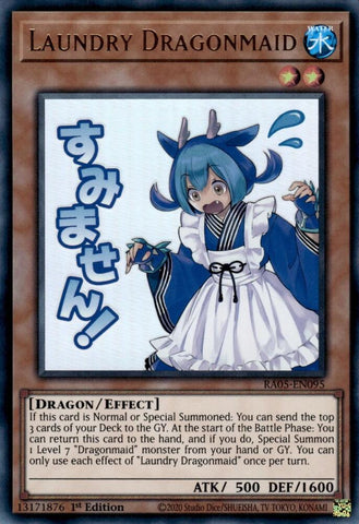 Laundry Dragonmaid [RA05-EN095] Ultra Rare