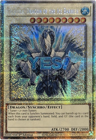 Trishula, Dragon of the Ice Barrier (Starlight Rare) [RA05-EN101] Starlight Rare