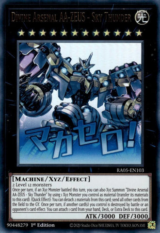 Divine Arsenal AA-ZEUS - Sky Thunder [RA05-EN103] Ultra Rare
