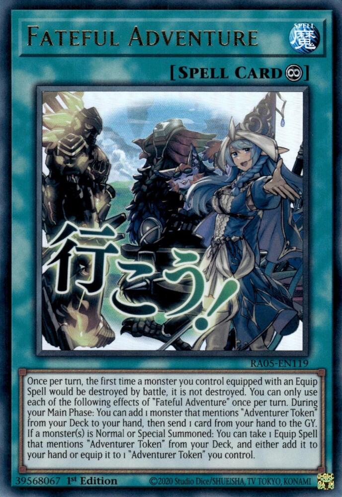 Fateful Adventure [RA05-EN119] Ultra Rare