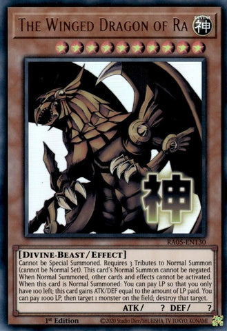The Winged Dragon of Ra [RA05-EN130] Ultra Rare