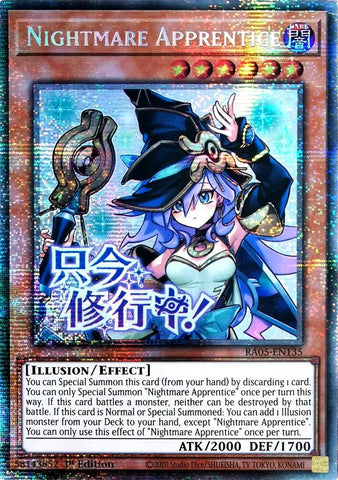 Nightmare Apprentice (Starlight Rare) [RA05-EN135] Starlight Rare