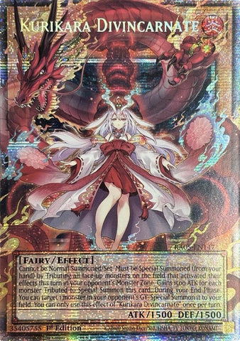 Kurikara Divincarnate (Starlight Rare) [RA05-EN147] Starlight Rare