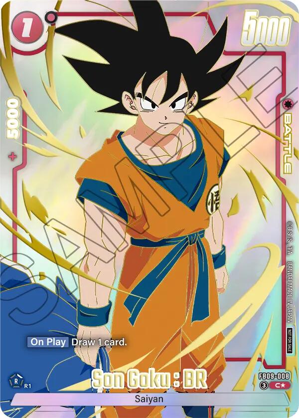 Son Goku : BR (FB09-008) (Limited Pack 26-27 WAVE1) [Fusion World Tournament Cards]