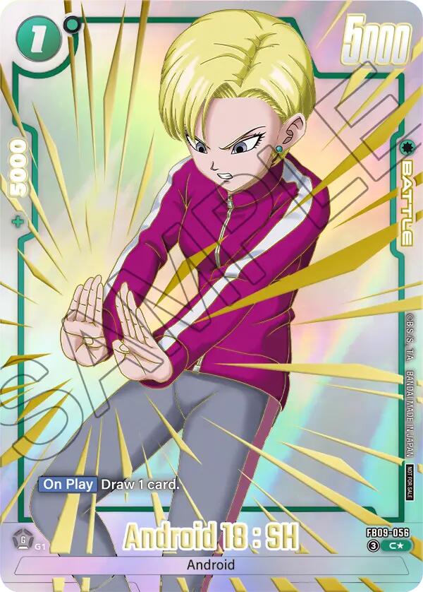 Android 18 : SH (Limited Pack 26-27 WAVE1) [Fusion World Tournament Cards]