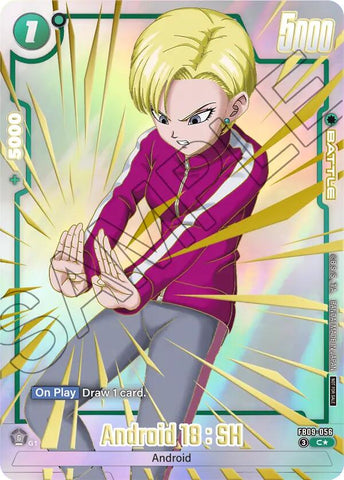 Android 18 : SH (Limited Pack 26-27 WAVE1) [Fusion World Tournament Cards]