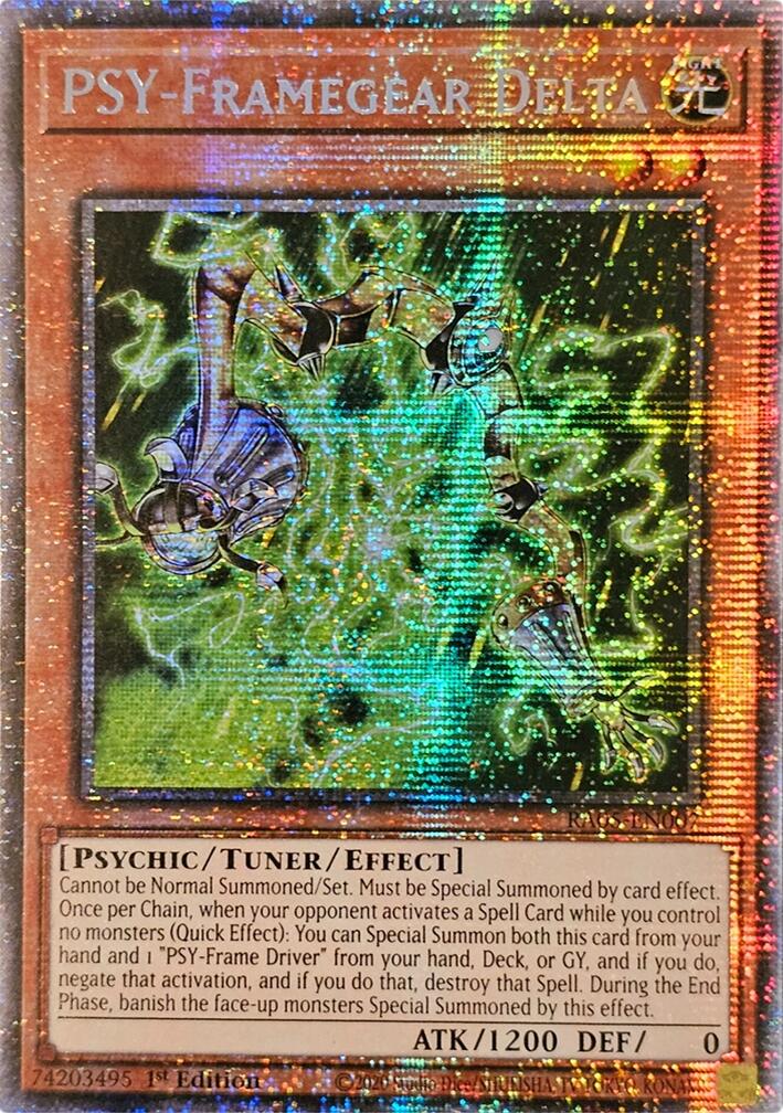 PSY-Framegear Delta (Starlight Rare) [RA05-EN007] Starlight Rare
