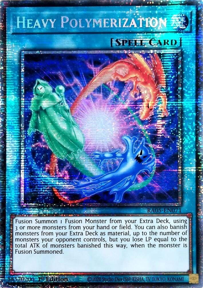 Heavy Polymerization (Starlight Rare) [RA05-EN071] Starlight Rare