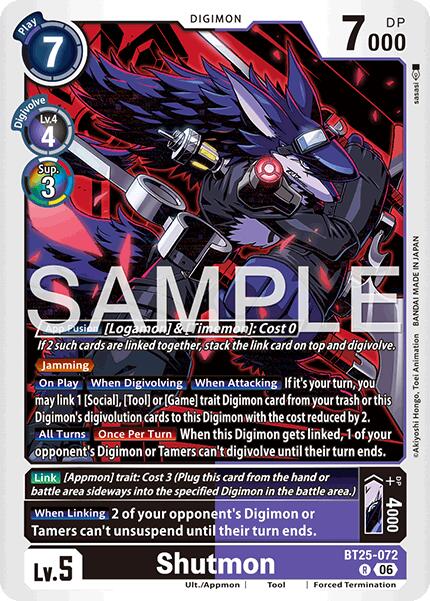 Shutmon [BT25-072] [Dual Revolution]