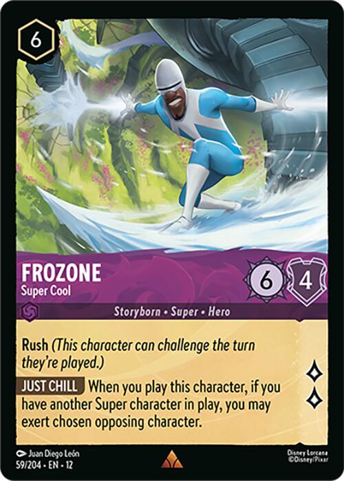 Frozone - Super Cool (59/204) [Wilds Unknown]