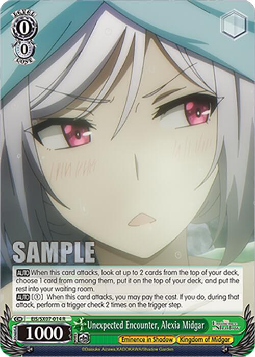 Unexpected Encounter, Alexia Midgar (EIS/SX07-014) [The Eminence in Shadow]