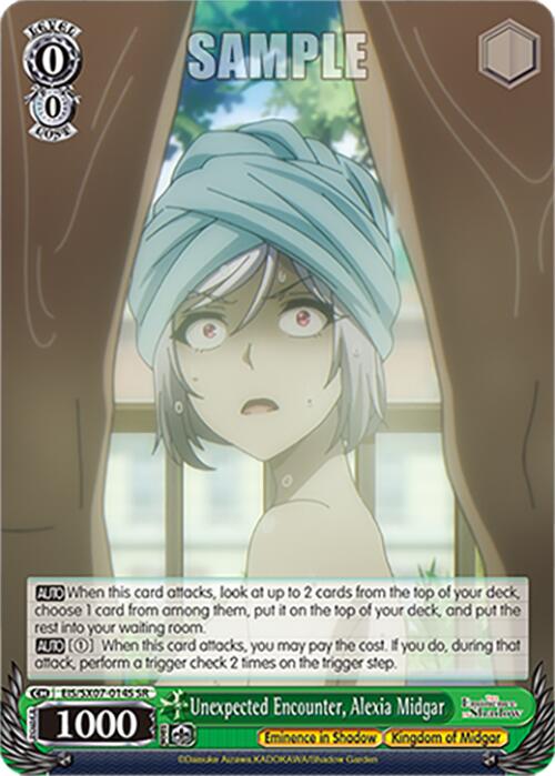Unexpected Encounter, Alexia Midgar (EIS/SX07-014S) [The Eminence in Shadow]