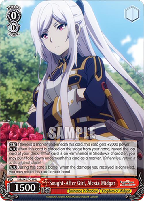 Sought-After Girl, Alexia Midgar (EIS/SX07-039) [The Eminence in Shadow]
