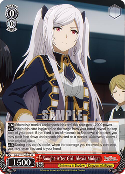 Sought-After Girl, Alexia Midgar (EIS/SX07-039S) [The Eminence in Shadow]