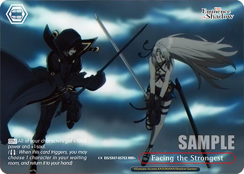 Facing the Strongest (EIS/SX07-057EX) [The Eminence in Shadow]