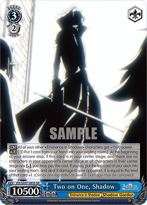 Two on One, Shadow (EIS/SX07-093S) [The Eminence in Shadow]