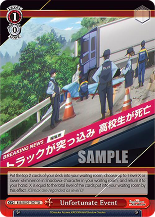 Unfortunate Event (EIS/SX07-T07) [The Eminence in Shadow]