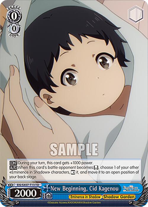New Beginning, Cid Kagenou (EIS/SX07-T13) [The Eminence in Shadow]