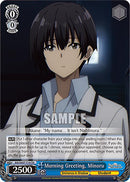 Morning Greeting, Minoru (EIS/SX07-T14) [The Eminence in Shadow]