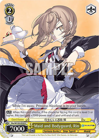 Maid and Bodyguard, Rin (Fks/W120-E030 C) [Fujimi Fantasia Bunko Vol.2]