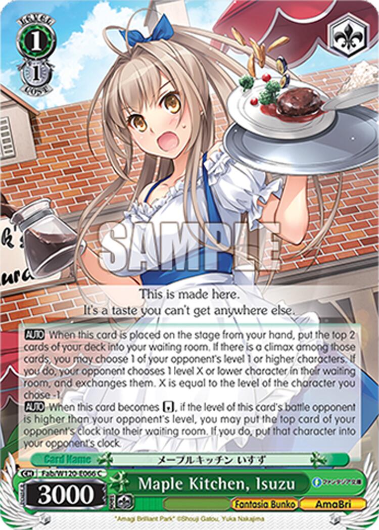 Maple Kitchen, Isuzu (Fab/W120-E066 C) [Fujimi Fantasia Bunko Vol.2]