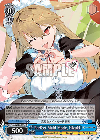 Perfect Maid Mode, Hizuki (Fma/W120-E134 C) [Fujimi Fantasia Bunko Vol.2]