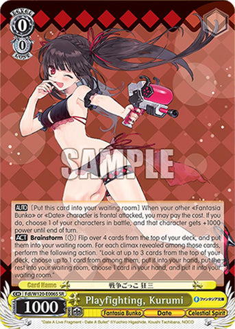 Playfighting, Kurumi (Fdl/W120-E006S SR) [Fujimi Fantasia Bunko Vol.2]