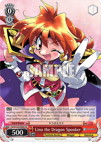 Lina the Dragon Spooker (Fsl/W120-E088S SR) [Fujimi Fantasia Bunko Vol.2]