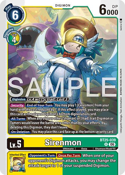 Sirenmon [BT25-039] [Dual Revolution]