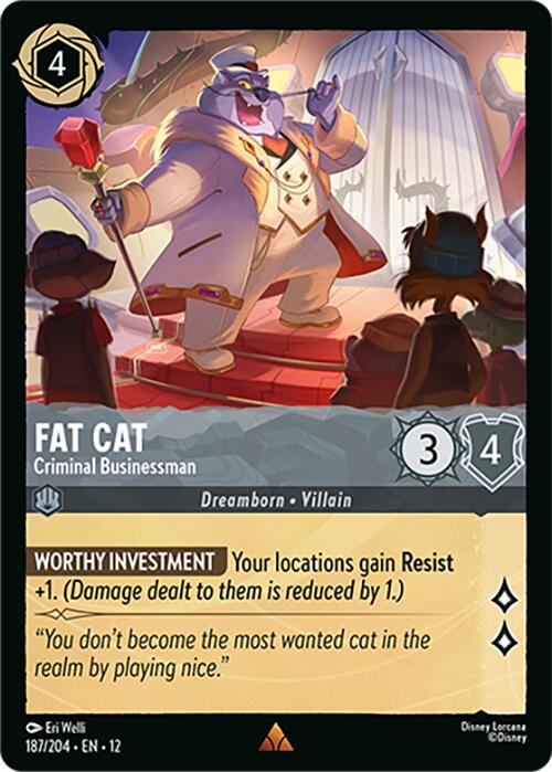 Fat Cat - Criminal Businessman (187/204) [Wilds Unknown]