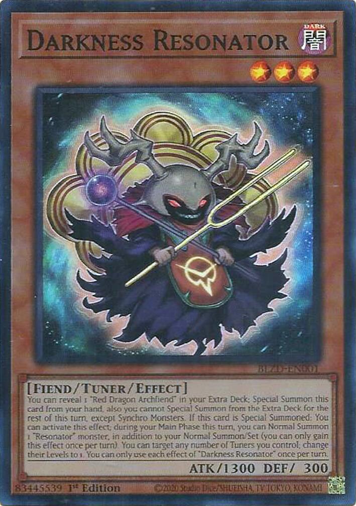 Darkness Resonator [BLZD-EN001] Super Rare