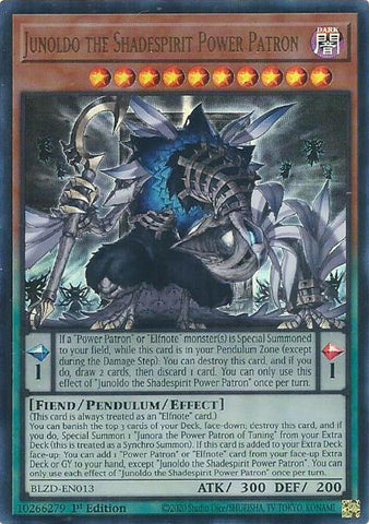 Junoldo the Shadespirit Power Patron [BLZD-EN013] Ultra Rare