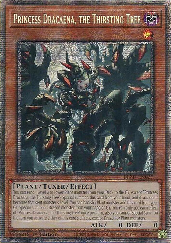 Princess Dracaena, the Thirsting Tree (Starlight Rare) [BLZD-EN027] Starlight Rare