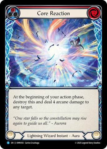 Core Reaction (Red) [OMN103] (Omens of the Third Age)