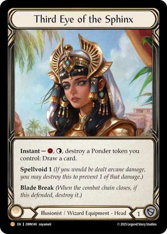 Third Eye of the Sphinx [OMN140] (Omens of the Third Age)  Cold Foil