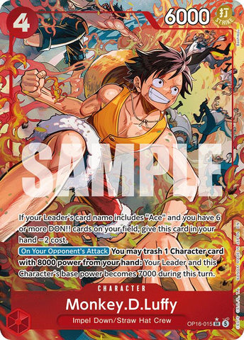 Monkey.D.Luffy (Alternate Art) [The Time of Battle]