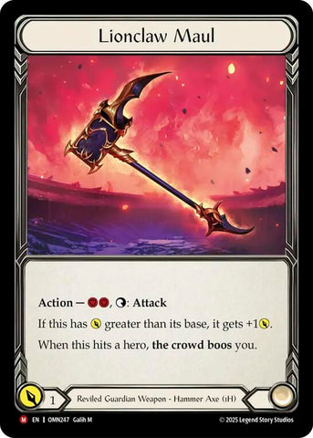 Lionclaw Maul [OMN247] (Omens of the Third Age)