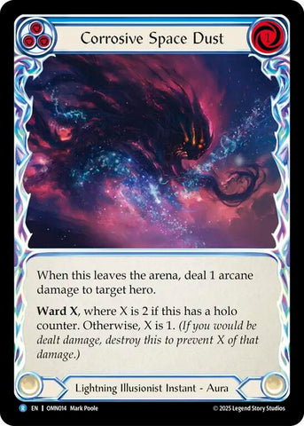 Corrosive Space Dust (Blue) [OMN014] (Omens of the Third Age)