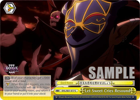 Let Sweet Cries Resound (OVL/SE51-E17 C) [Nazarick: Tomb of the Undead Vol.3 Extra Booster]