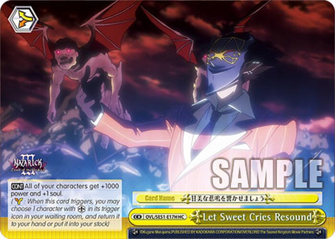 Let Sweet Cries Resound (OVL/SE51-E17H HC) [Nazarick: Tomb of the Undead Vol.3 Extra Booster]
